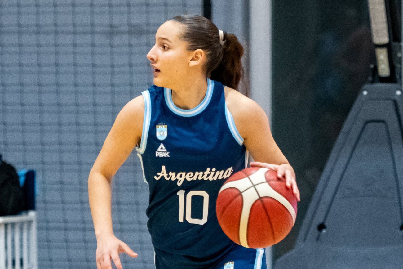 Celina Novatti, jugadora de Hindú, en la selección.
