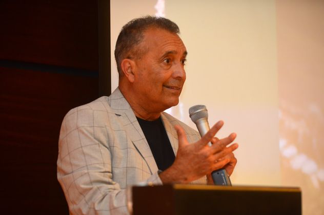 Periodista. Víctor Hugo "Vichi" Brizuela fue involucrado en la causa de estafas inmobiliarias en un predio familiar de Falda del Carmen. (Nicolás Bravo / Archivo) 