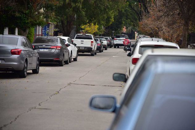 Aplicación SEMM de estacionamiento medido en el Cerro calle Luis de Tejeda. 