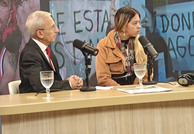 La madre de Agostina Vega estuvo junto al abogado Carlos Nayi en La Voz En Vivo.