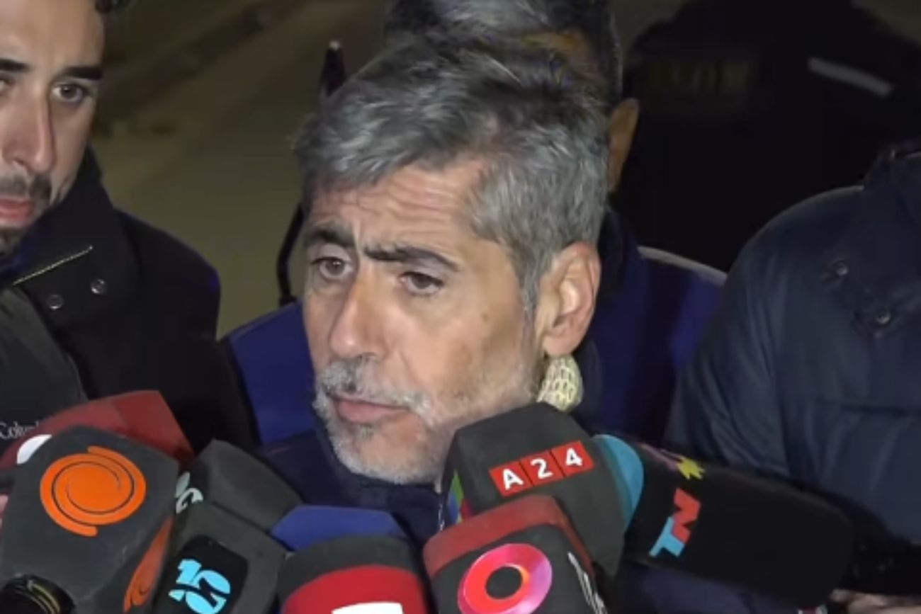 El ministro de Seguridad Juan Pablo Quinteros.