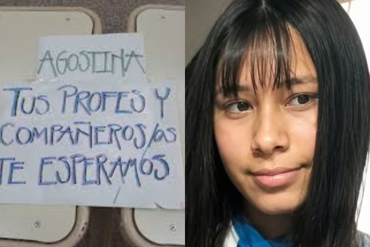 "En el aula falta Agos": el reclamo de los compañeros de la adolescente desaparecida en Córdoba