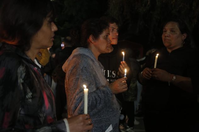 Cruces entre vecinos y la Policía tras la conferencia por el crimen de Agostina Vega