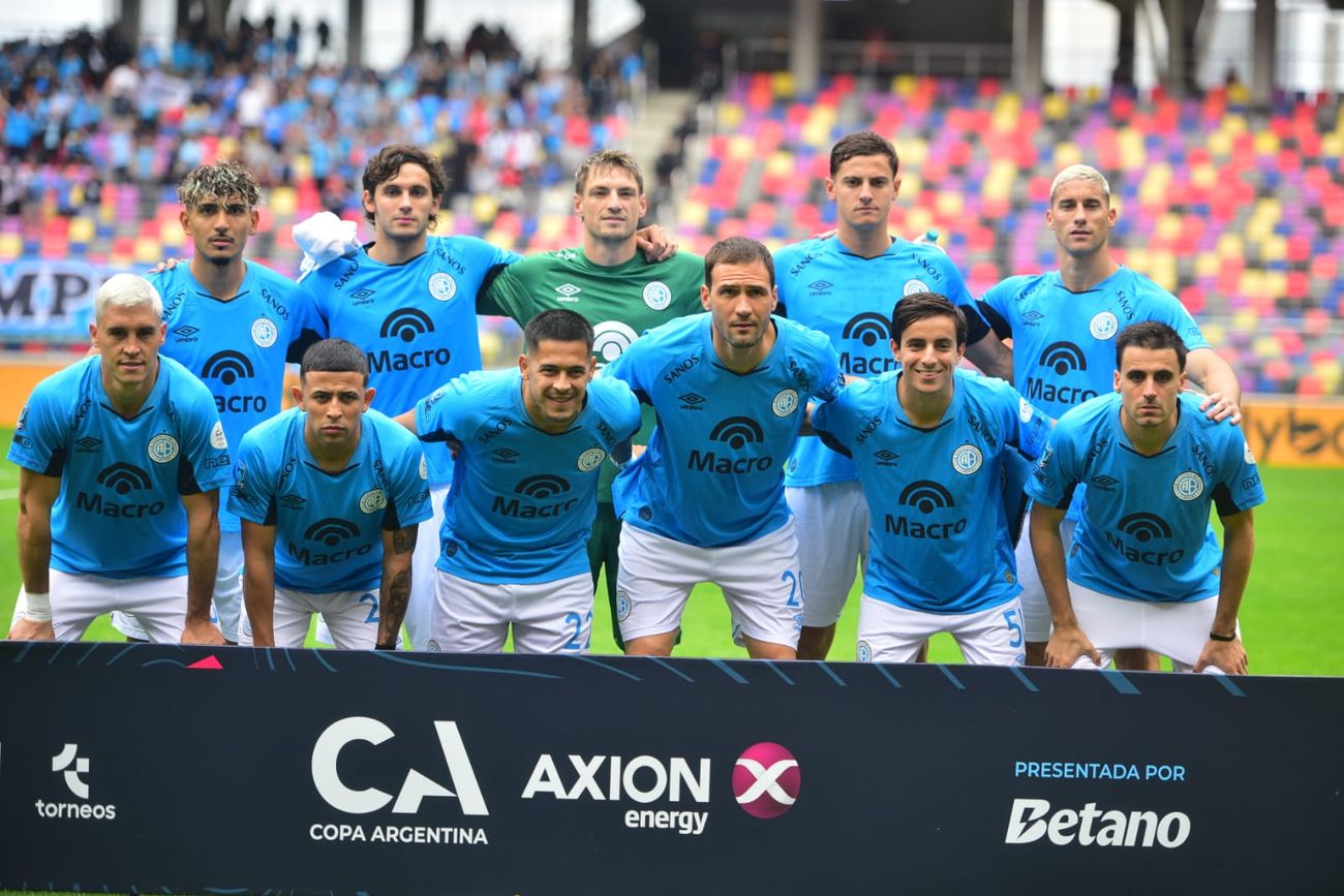 Belgrano vs. de Gimnasia de Jujuy, por Copa Argentina.