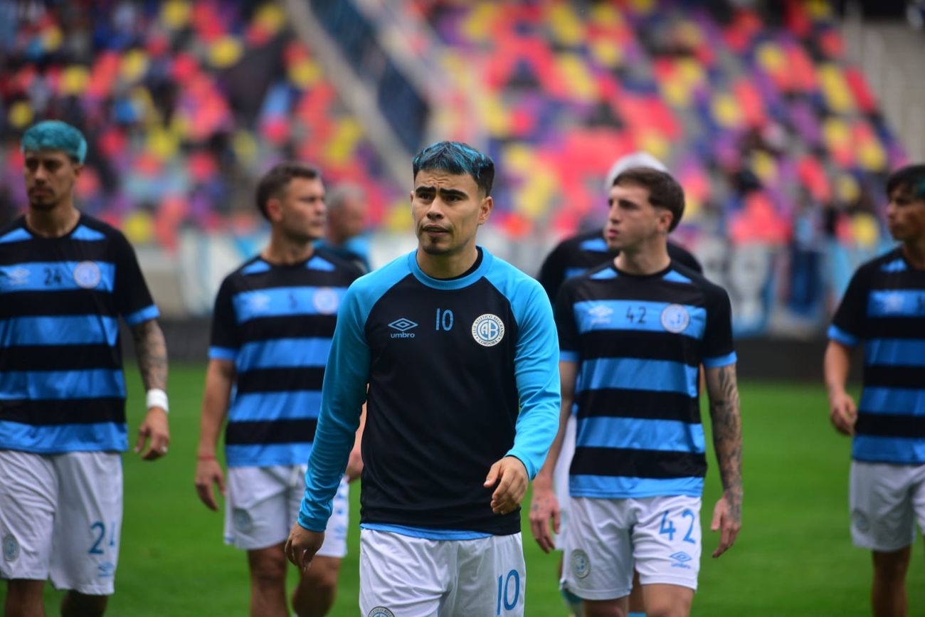 Belgrano, en la previa al duelo con Gimnasia de Jujuy por Copa Argentina en Santiago  del Estero.