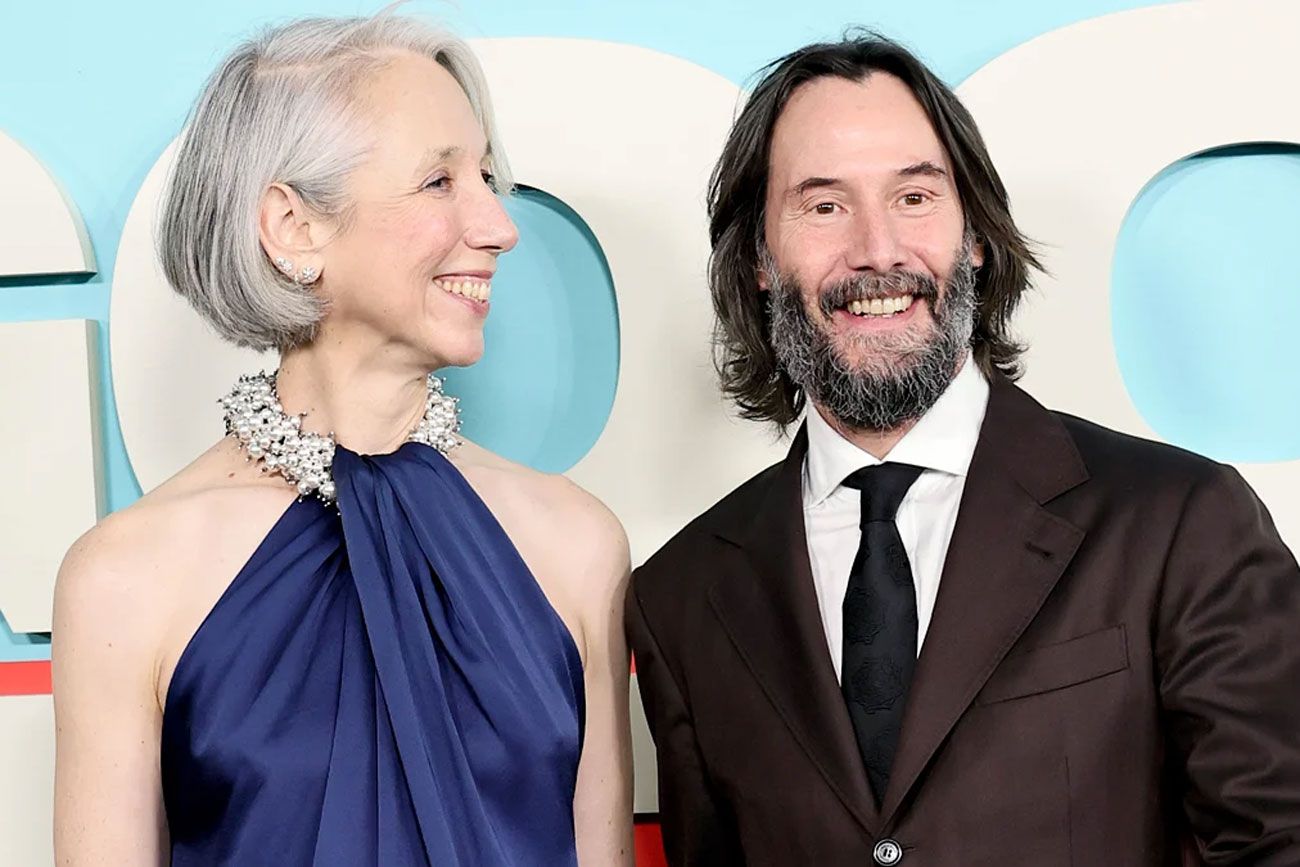 Alexandra Grant sobre Keanu Reeves. Foto: web.