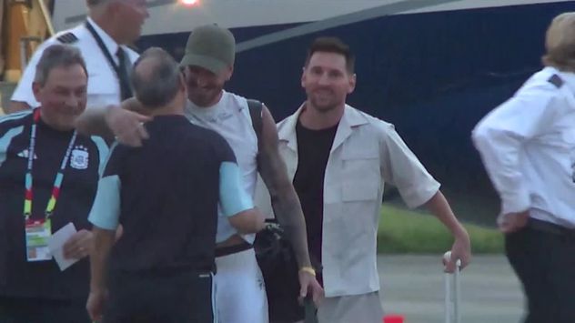 Messi y De Paul ya están en Kansas City.