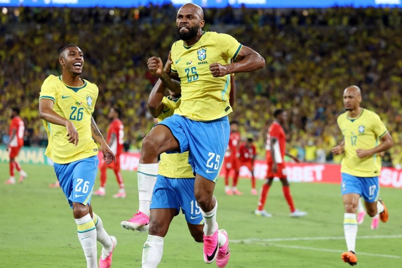 Brasil aplastó a Panamá en un partido amistoso previo al Mundial.