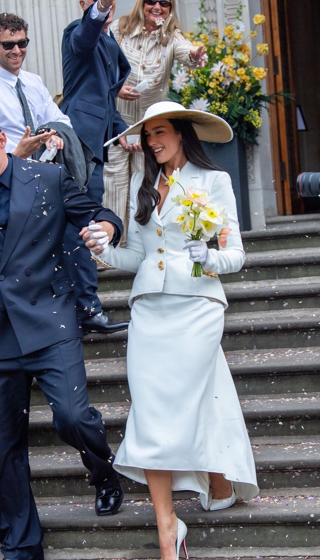 Dua Lipa y Callum Turner se casaron en Londres: las primeras fotos de la íntima ceremonia