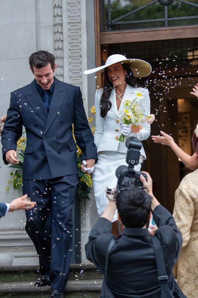 Dua Lipa y Callum Turner se casaron en Londres: las primeras fotos de la íntima ceremonia