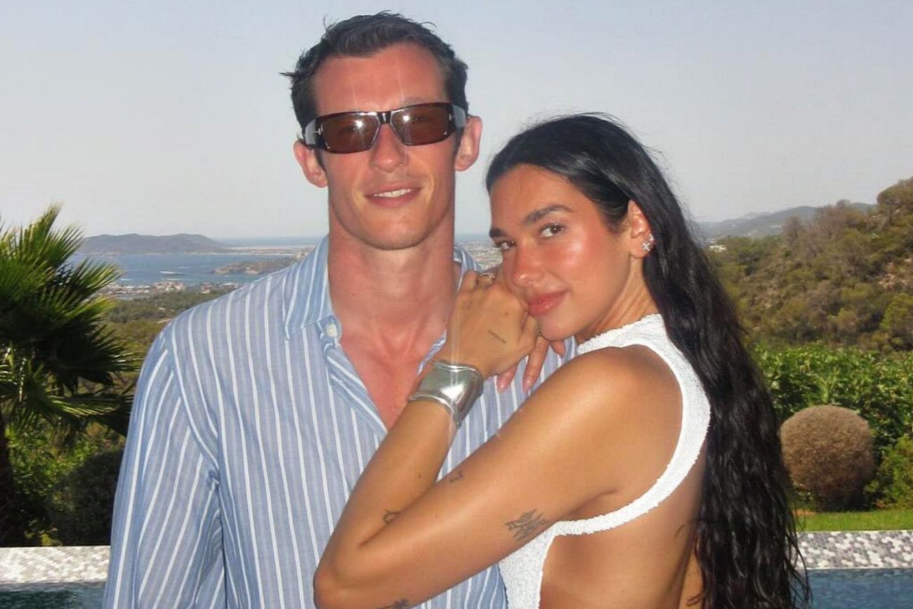 Dua Lipa y Callum Turner se casaron en Londres