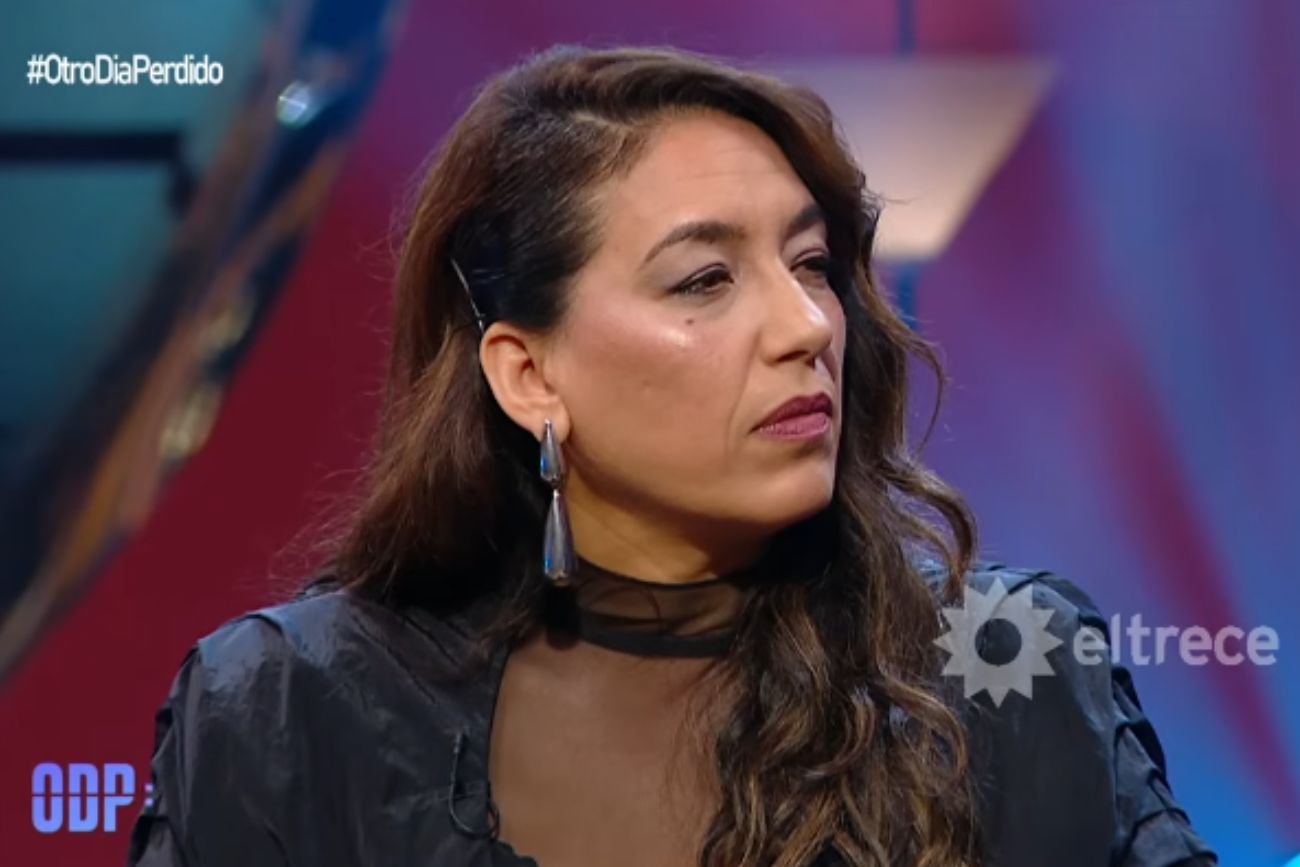 Lorena Vega en "Otro días perdido". 