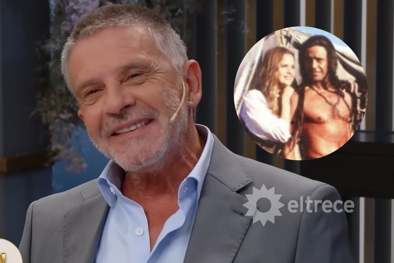 Osvaldo Laport contó el misterio detrás del taparrabos del Indio Catriel de la telenovela "Más allá del horizonte"