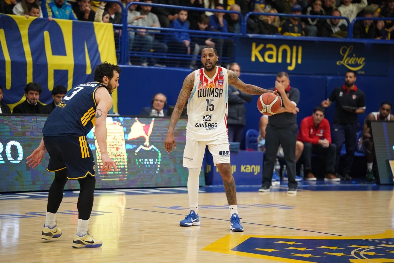 Brandon Robinson fue el goleador en la Bombonerita y Quimsa sacó pasaje a la final de la Liga Nacional. (Prensa Boca)