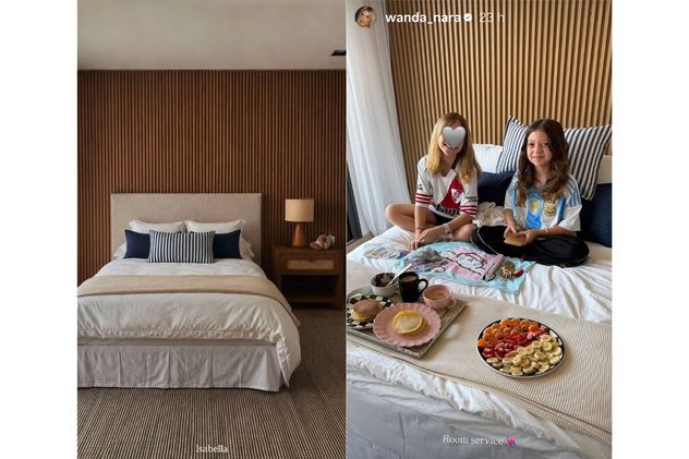 Así es el cuarto de Isabella Icardi.