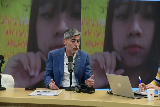 El ministro Quinteros en La Voz en Vivo, por el caso Agostina Vega.