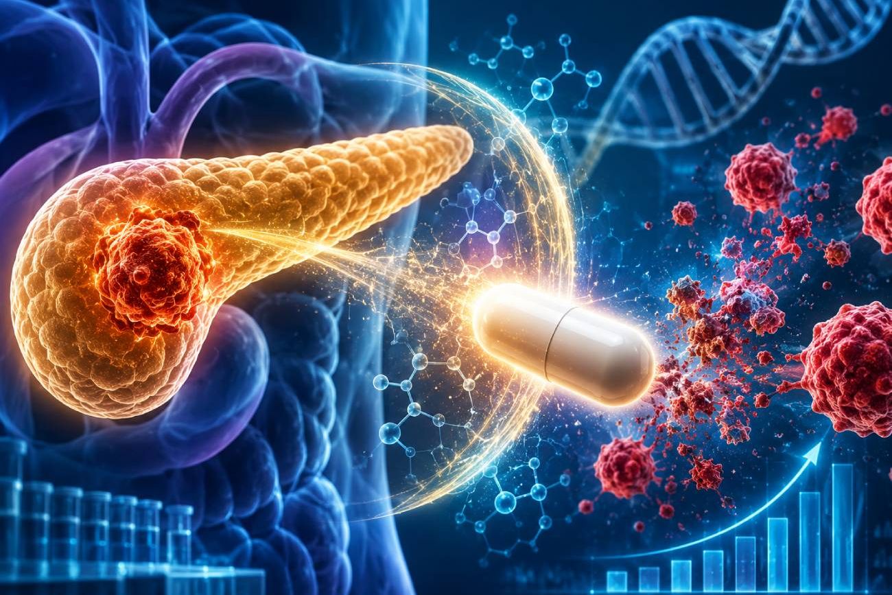 Cáncer de páncreas: una pastilla experimental duplica el tiempo de supervivencia en casos avanzados. Imagen ilustrativa.