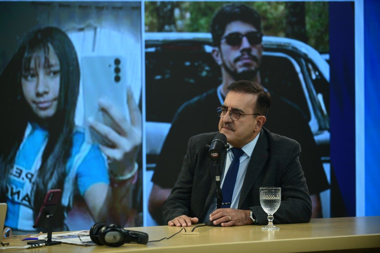Ricardo Moreno en La Voz en Vivo por la causa Agostina Vega.