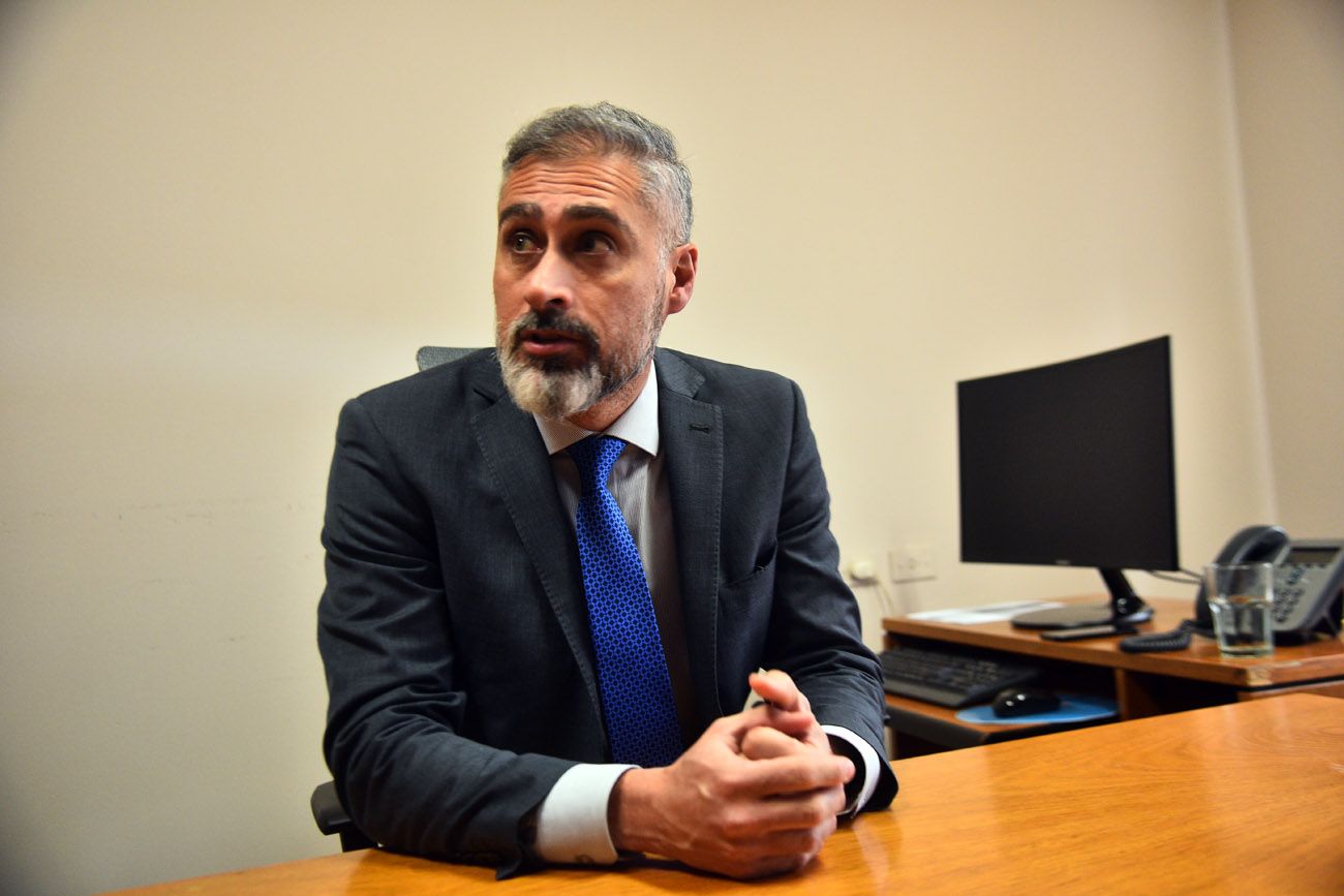Fiscal. El fiscal de instrucción Iván Rodríguez intervino en la anterior detención de Claudio Barrelier por supuesta privación ilegítima de la libertad calificada. (Pedro Castillo / La Voz) 