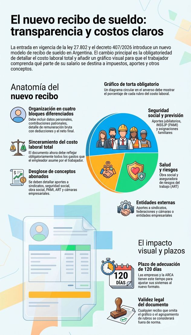 Nuevo recibo de sueldo.