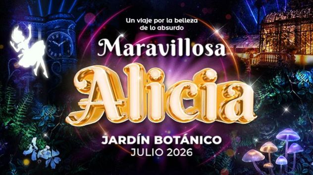 "Maravillosa Alicia" desembarcará en Buenos Aires con un recorrido inmersivo que promete convertir al Jardín Botánico en un verdadero País de las Maravillas.