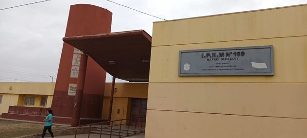 El Ipem Rafael Escuti, donde asistía Agostina Vega.