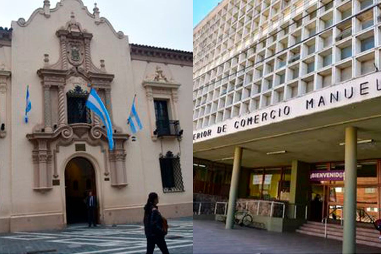 Colegios Universitarios de Córdoba, Monserrat y Manuel Belgrano.