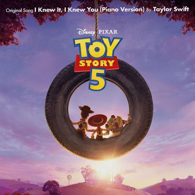 Taylor Swift será parte de Toy Story 5: la portada de la versión piano