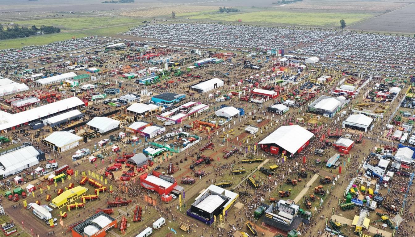 AGROACTIVA 2025. El año pasado el evento contó con la presencia de 270.000 personas, para esta oportunidad se espera poder llegar a los 300.000 paticipantes.