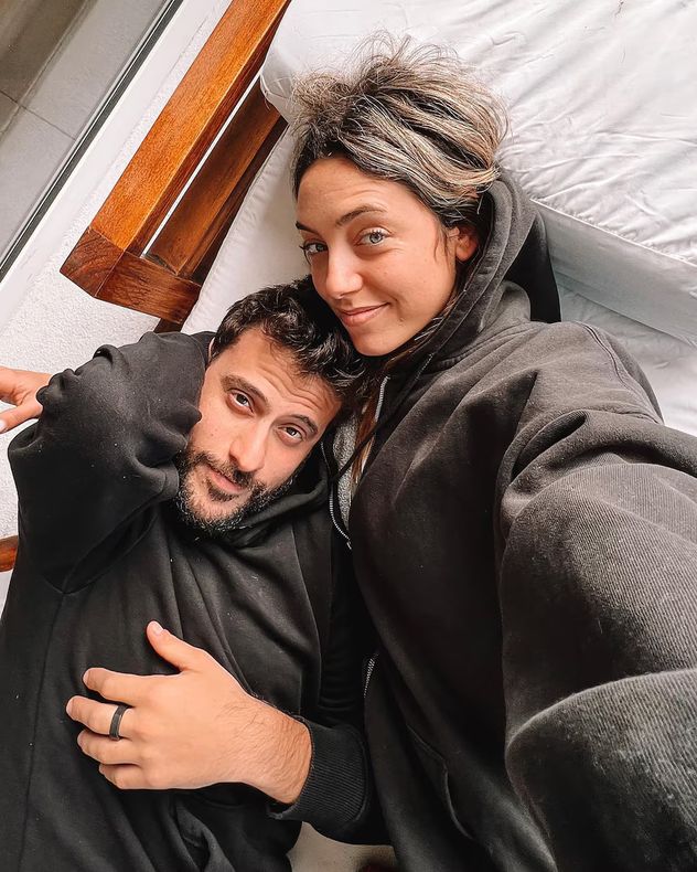 Sofi Martínez y Diego Leuco.