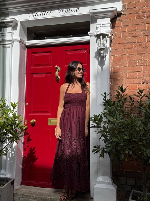 Pampita deslumbró en Londres con un look “lady chic” junto a Martín Pepa.