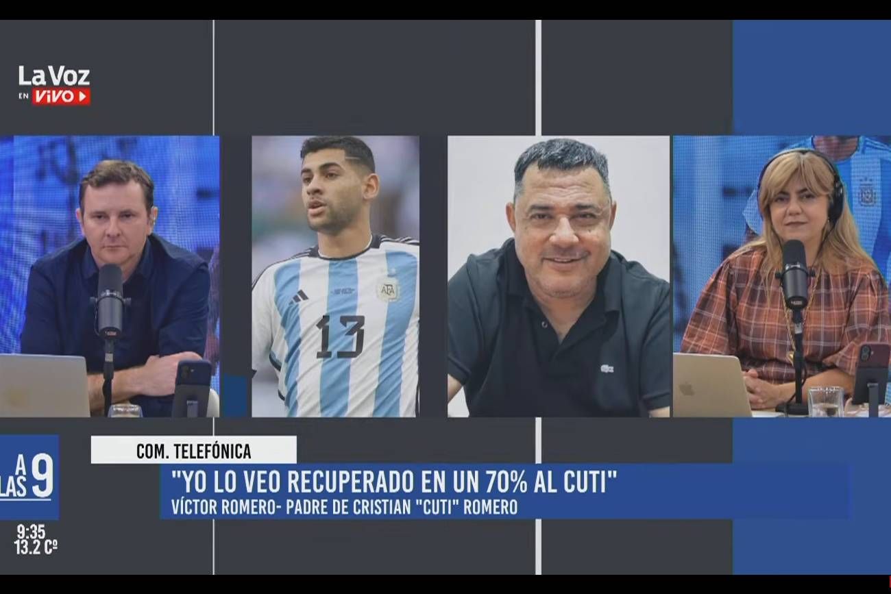 Víctor Romero en La Voz en Vivo.