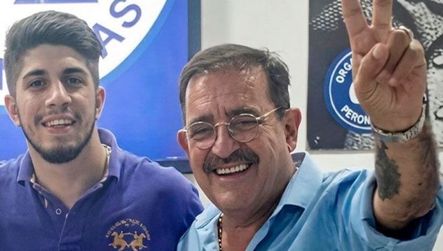 Ricardo Moreno junto a Claudio Barrelier.