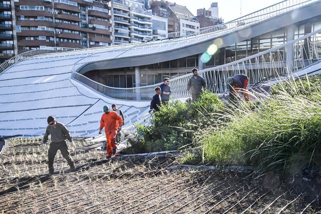 El espacio verde tendrá una inclinación para una vista paisajística. (Gobierno de Córdoba)
