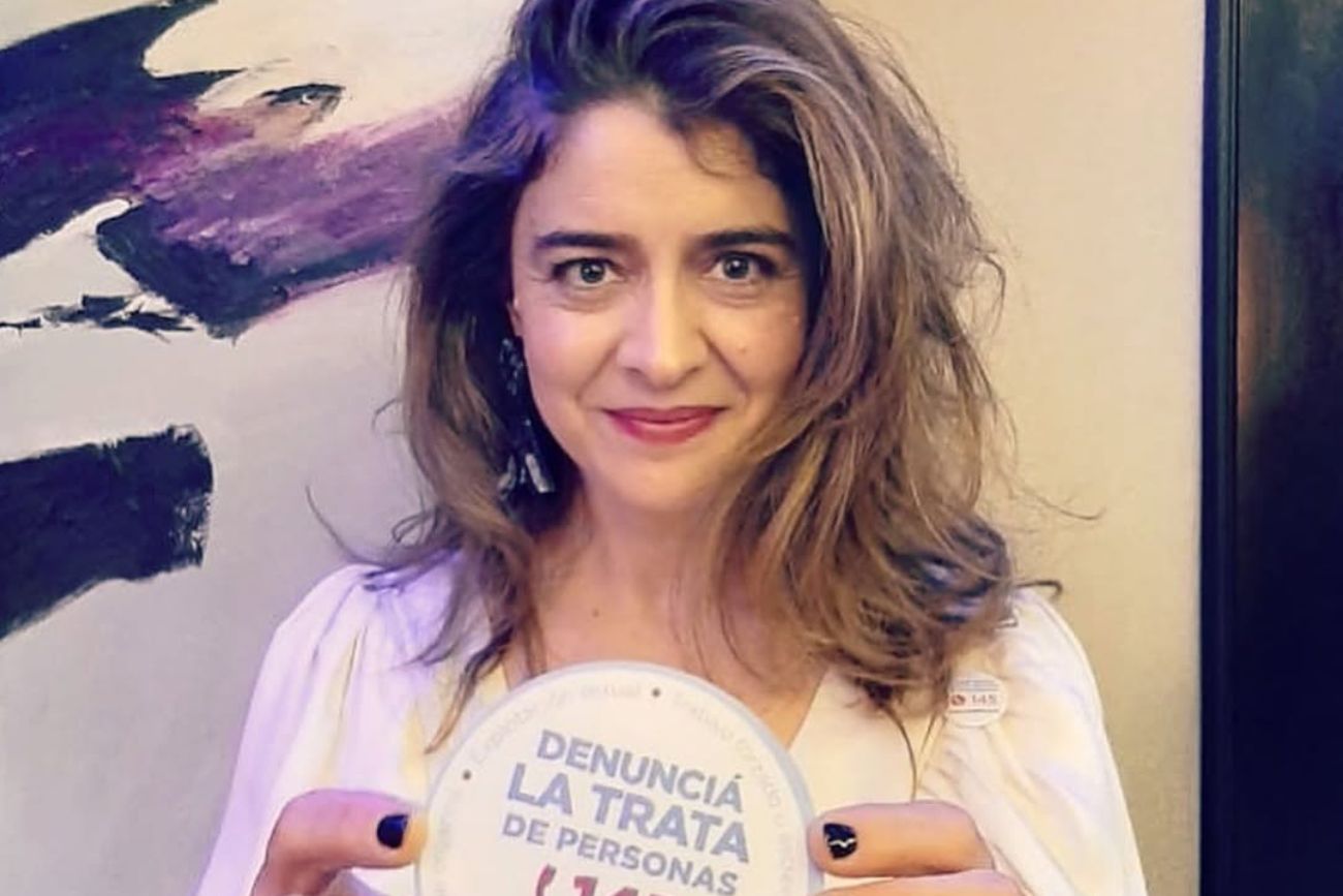 Érica Rivas invitó a marchar por Ni una menos. 