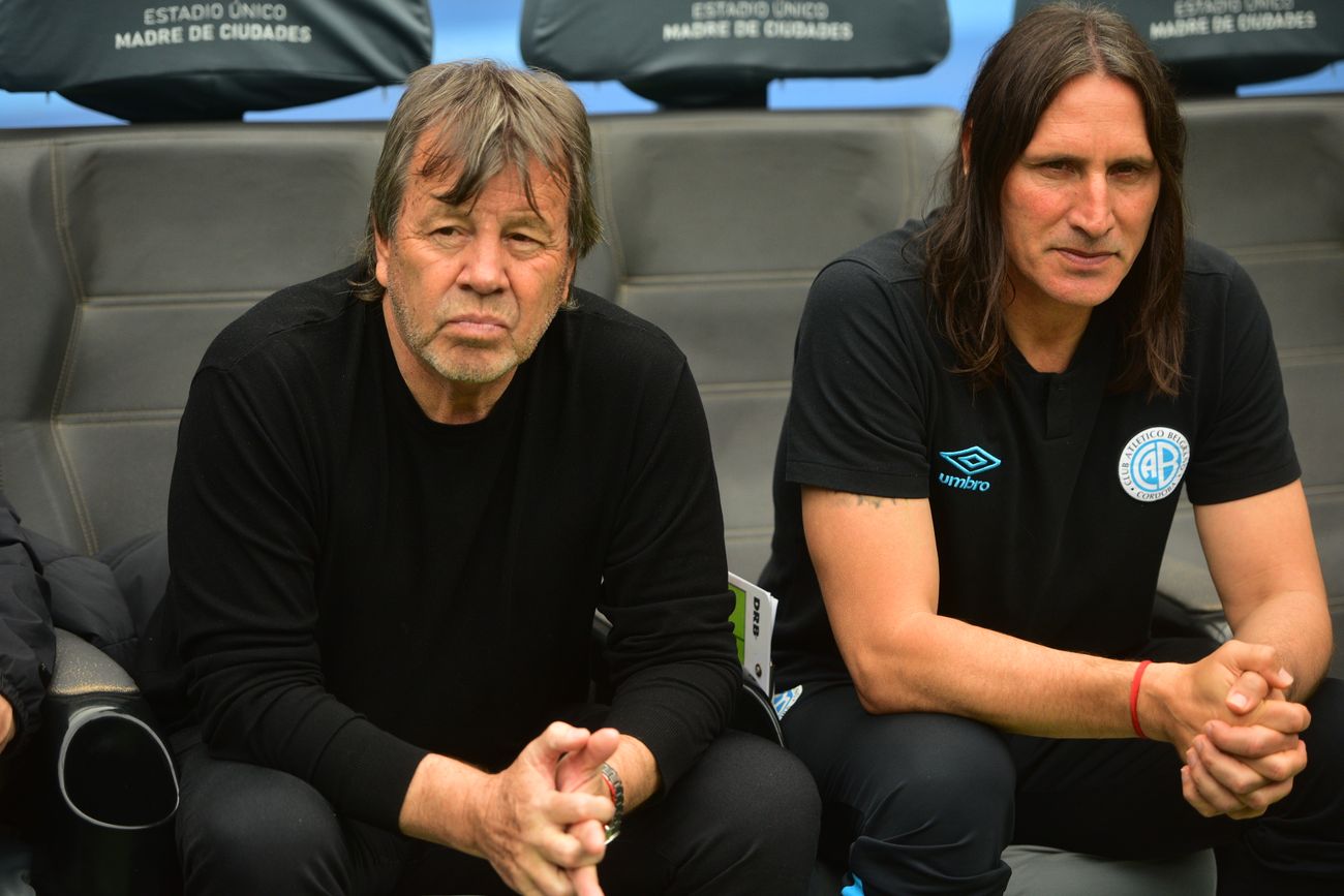 Ricardo Zielinski, director técnico del Club Belgrano de Córdoba. 