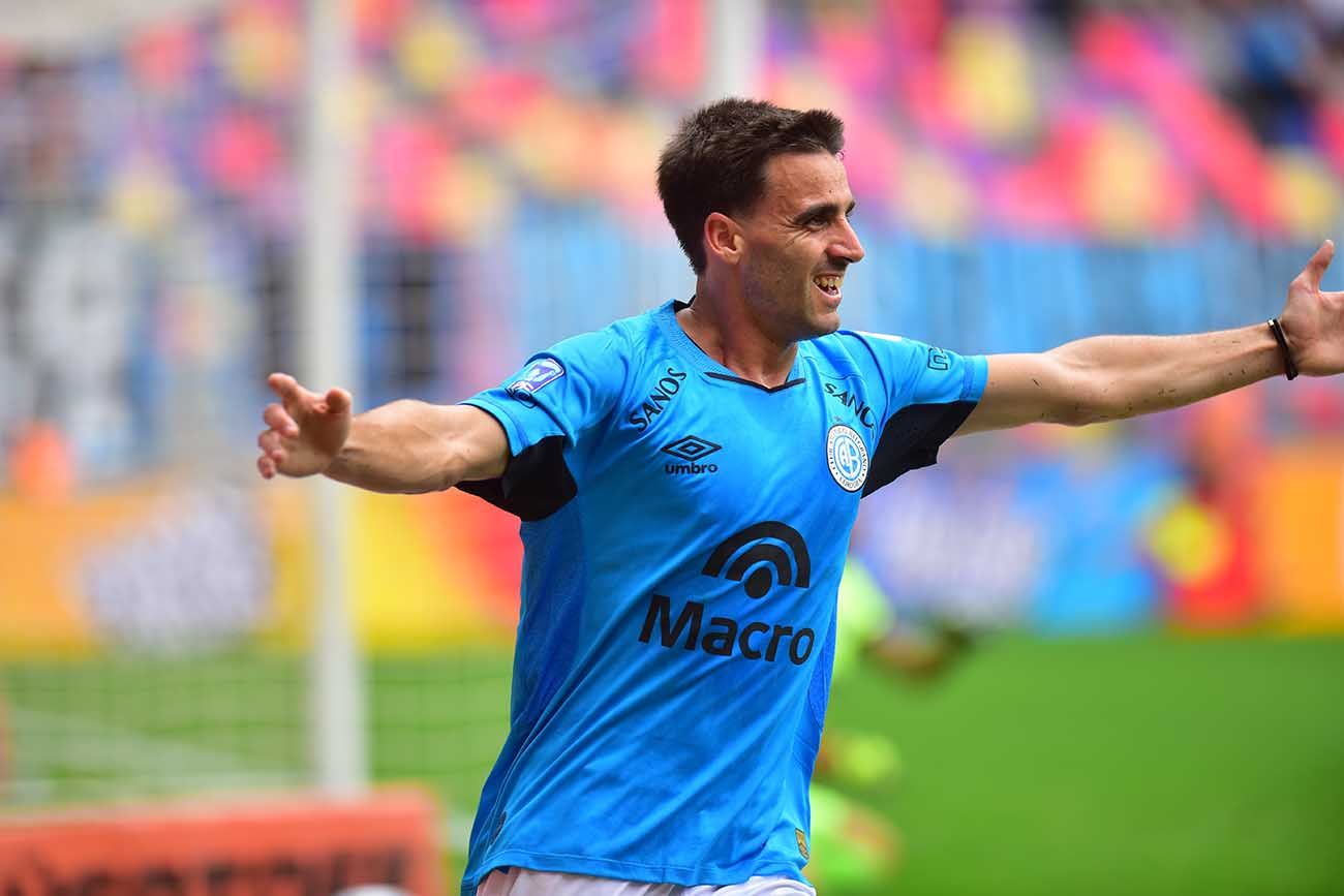 Francisco González Metilli marcó su último gol en el cruce con Gimnasia de Jujuy por la Copa Argentina.