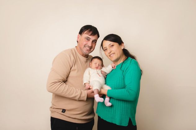 Luciana Villagra y Fernando Nicola cumplieron su sueño y tuvieron a Katarina.