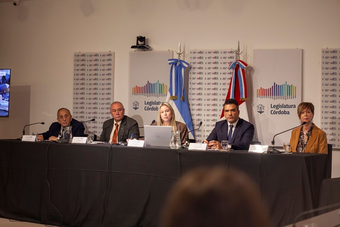 Integrantes de la Comisión de Jury: Miguel Nicolás, Walter Gispert, Julieta Rinaldi, Facundo Torres y Aída Tarditti. 