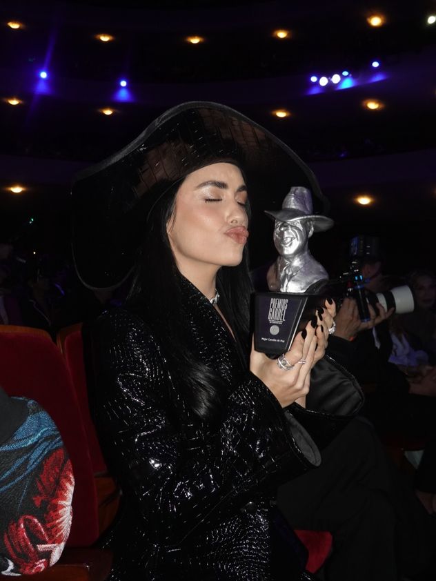 Lali ganó el premio Gardel a mejor álbum artista pop.