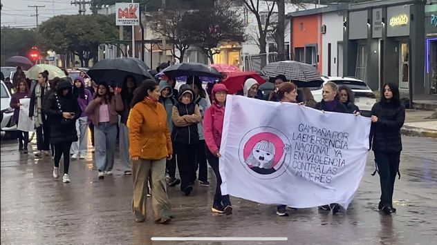 Pilar y Río Segundo. Marcha del 3J contra la violencia de género, este miércoles. 
