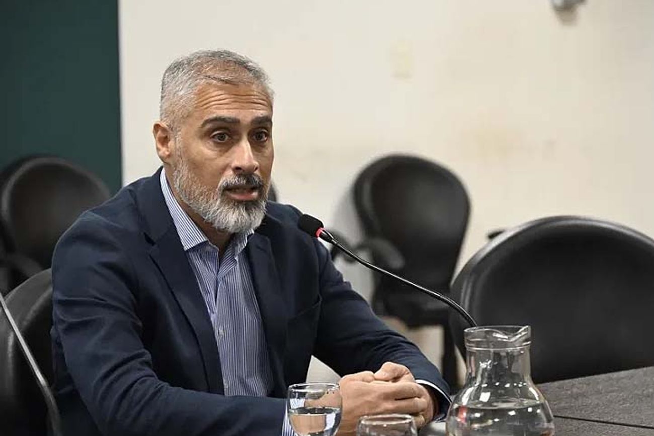 El fiscal Iván Rodríguez. 