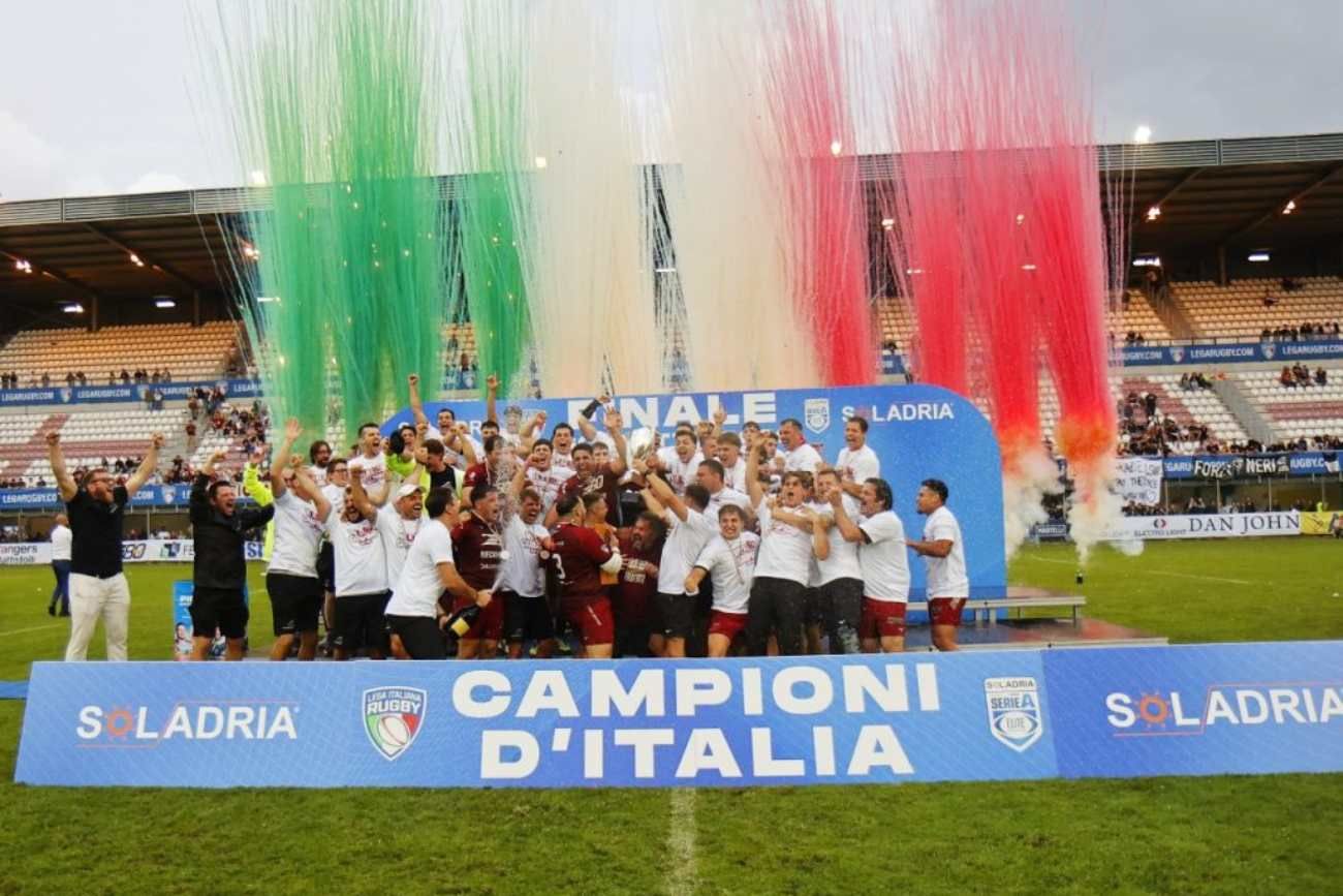 Valorugby Emilia, campeón de la Serie A Elite italiana.