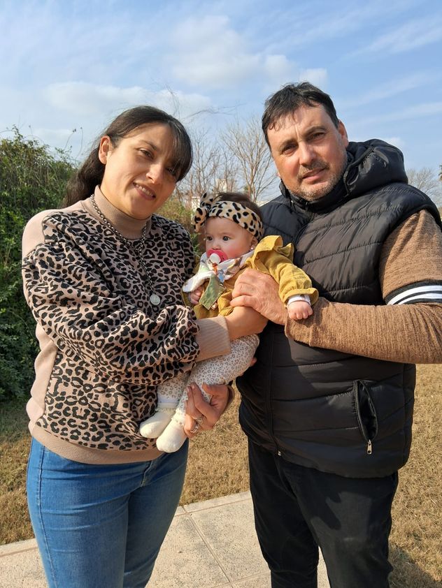 Luciana Villagra y Fernando Nicola cumplieron su sueño y tuvieron a Katarina.