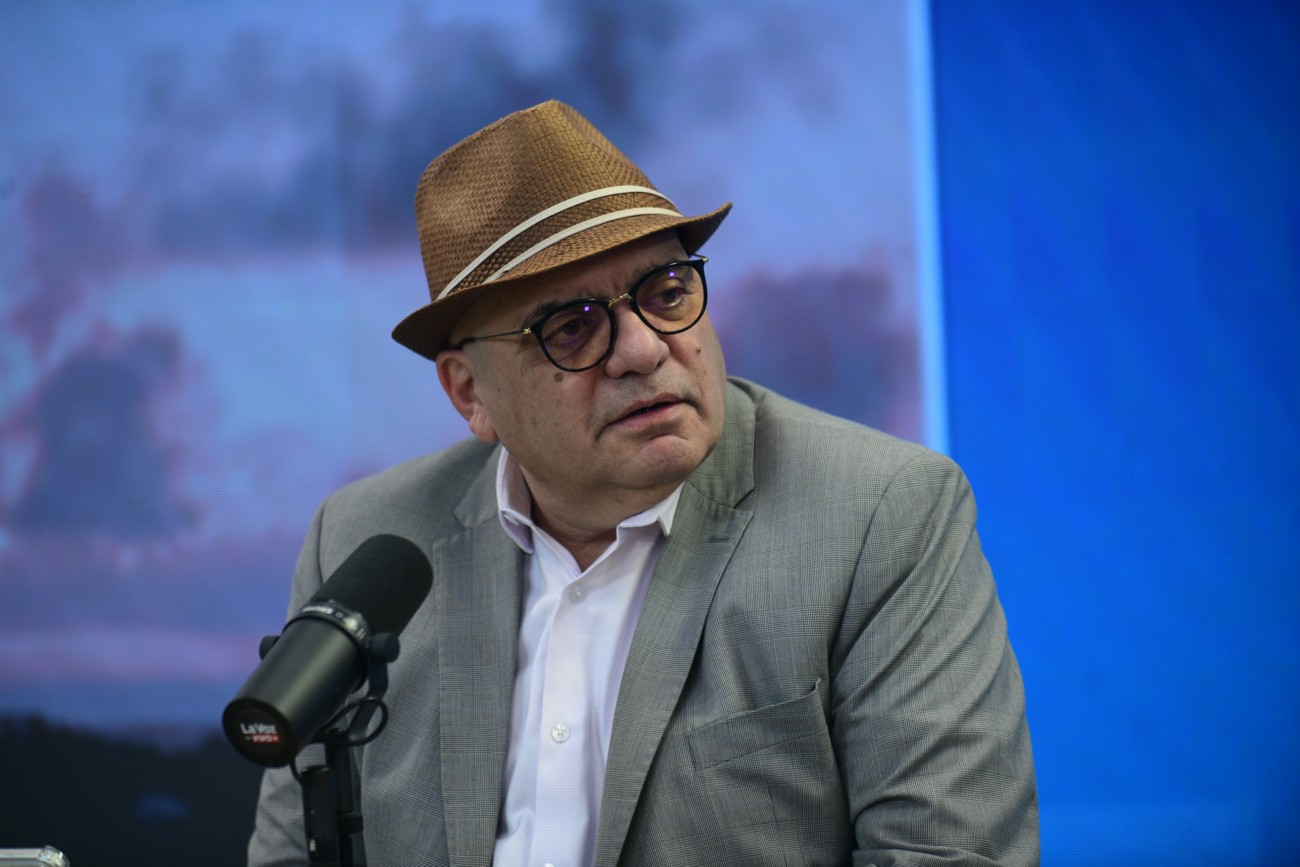 Antes de su presentación en Proyectar Córdoba 2026, Salvador Di Stefano estuvo en La Voz en vivo. (Ramiro Pereyra)