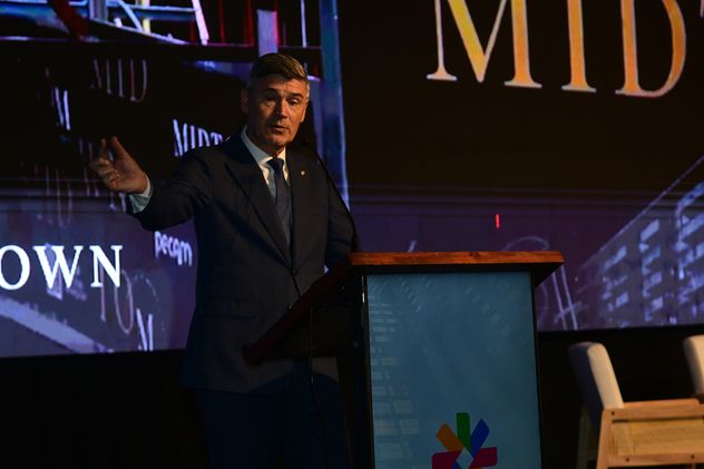 El intendente Passerini. Proyectar Córdoba 2026, el evento del desarrollismo y el sector inmobiliario más importante del interior del país.