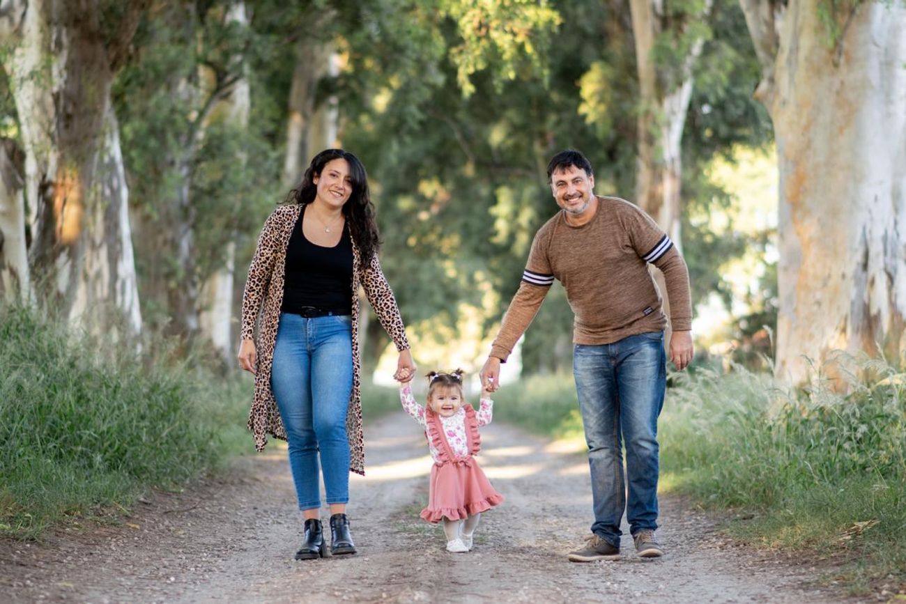 Luciana Villagra y Fernando Nicola cumplieron su sueño y tuvieron a Katarina. 