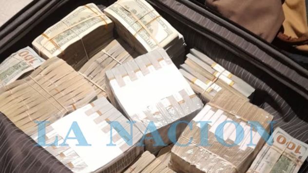 La valija encontrada en la casa de Facundo Leal