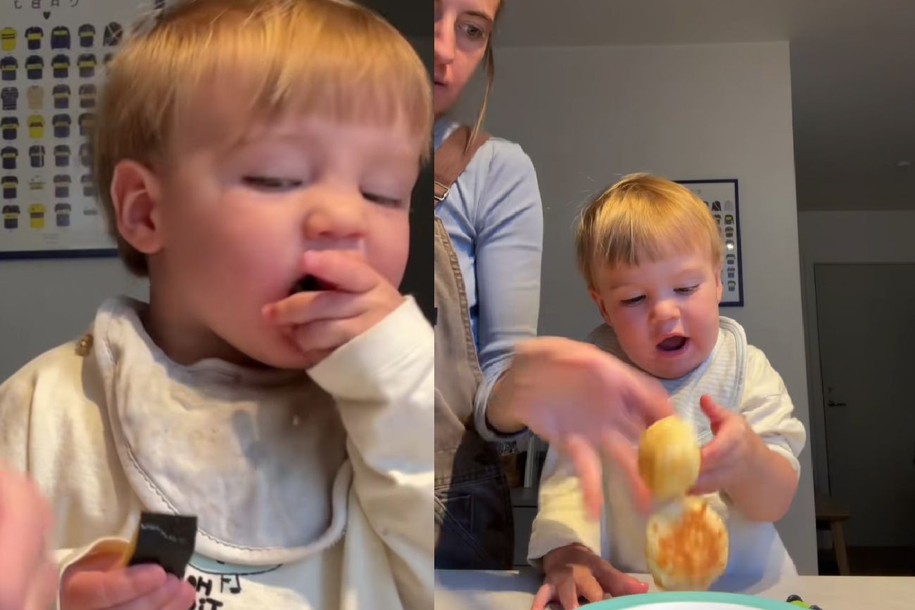 Una argentina en Noruega cocinó chipá con su hija y la receta causó furor