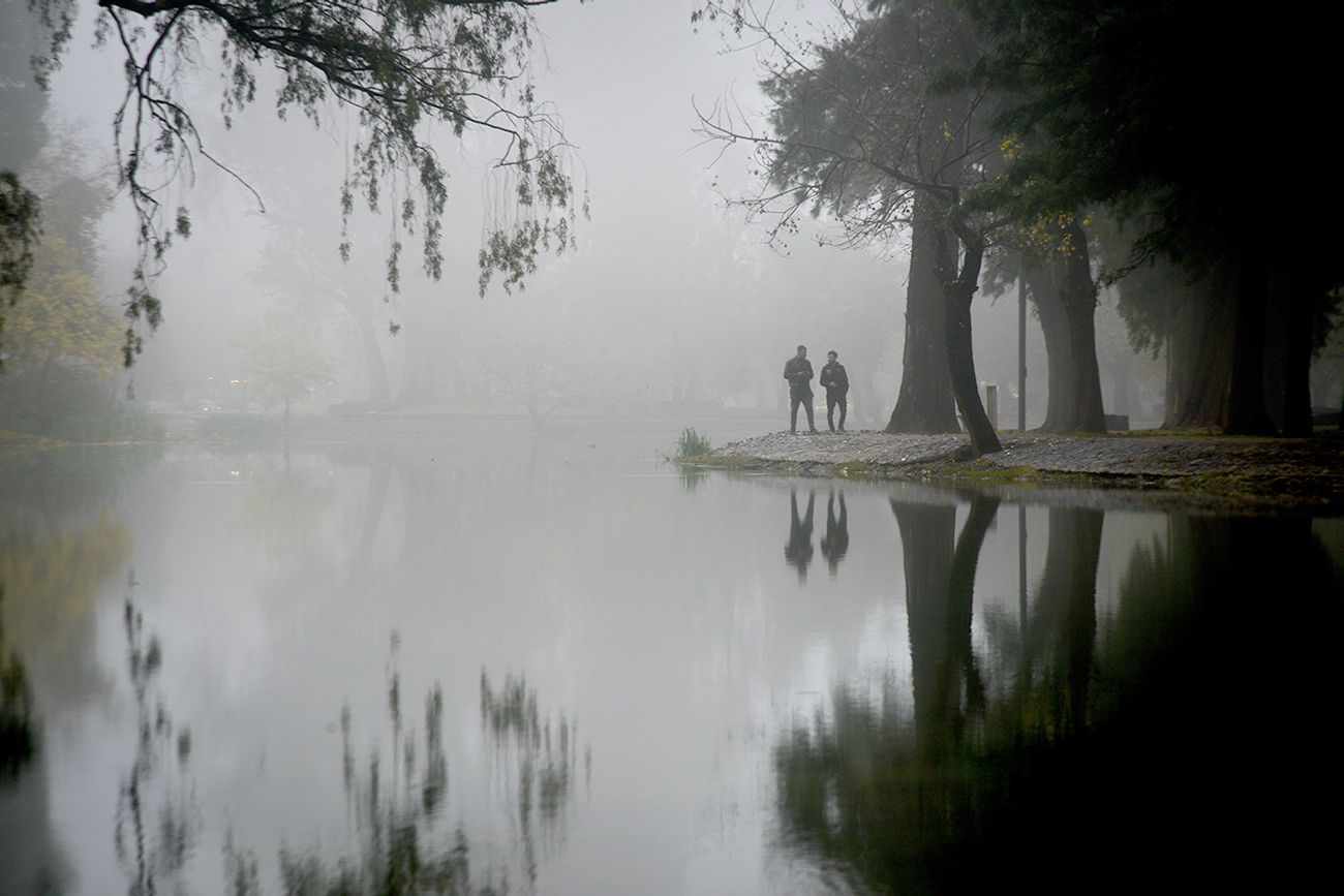 Intensa niebla en la ciudad de Córdoba.